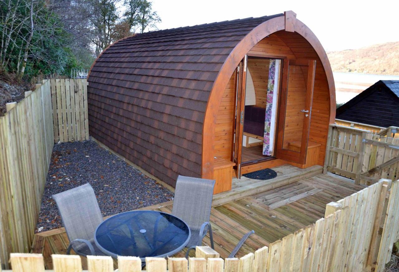 Вілла Seaview Pod And Hot Tub Баллахуліш Екстер'єр фото